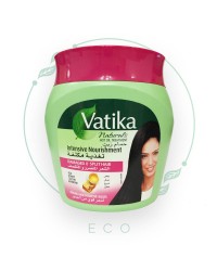 Маска для волос от VATIKA "Интенсивное питание" для поврежденных и сухих волос (яйцо, мёд, касторовое масло, авокадо) , 500 мл