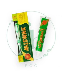 Индийская зубная паста "Miswak" с щеткой, 190 г
