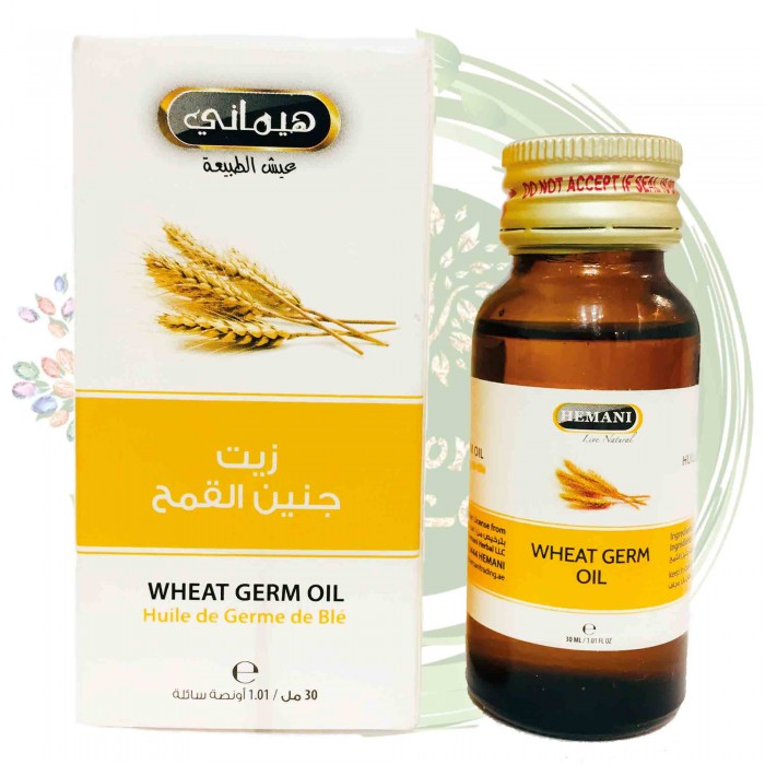 Масло пшеницы (Wheat Germ Oil) Hemani, 30 ml